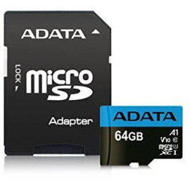 Adata microSD Premier 64GB UHS1/CL10/A1+adapter