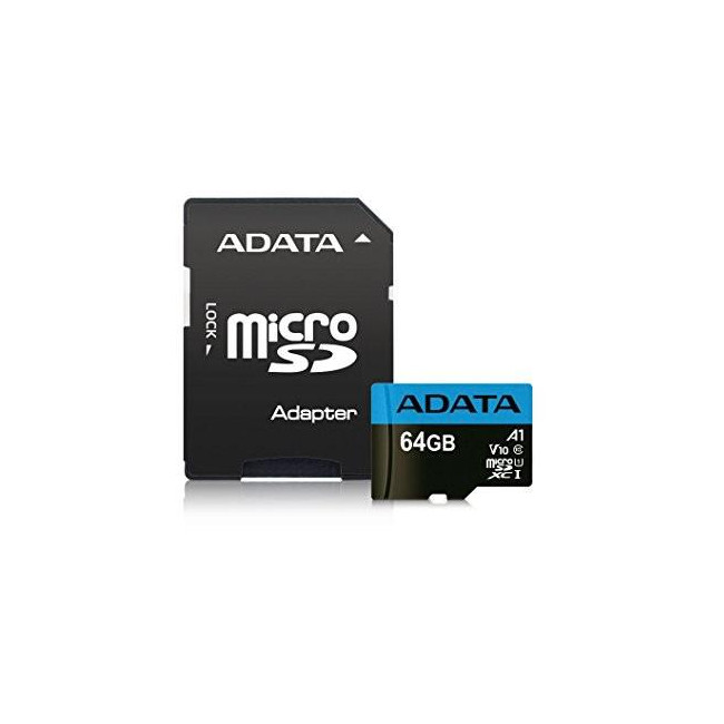 Adata microSD Premier 64GB UHS1/CL10/A1+adapter