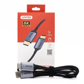 Unitek Kabel DisplayPort 1.4 do HDMI 2.1, 8K, 1,8m