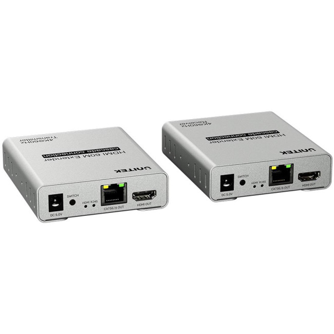 Unitek V1164A Ekstender HDMI 2.0 4K przez Ethernet do 60m