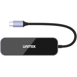 Unitek D1084A Hub USB-C 3.1 RJ-45 3xUSB-A HDMI 4K PD100W