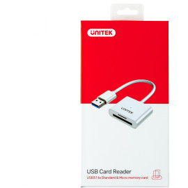 Czytnik kart Unitek Y-9321 SD/microSD USB 3.0