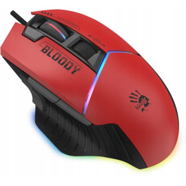 Mysz przewodowa A4tech Bloody W95 Max USB Sports Red