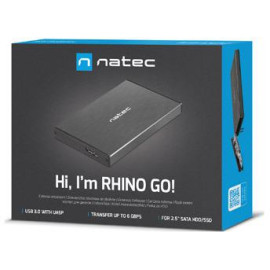 Zewnętrzna obudowa dysku Natec Rhino Go SATA 2.5cala USB 3.0 Czarny