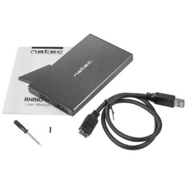 Zewnętrzna obudowa dysku Natec Rhino Go SATA 2.5cala USB 3.0 Czarny