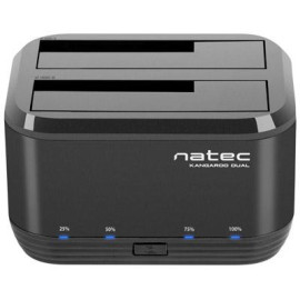 Stacja dokująca HDD Natec Kangaroo Dual 2.5/3,5cala USB 3.0 + Zasilacz